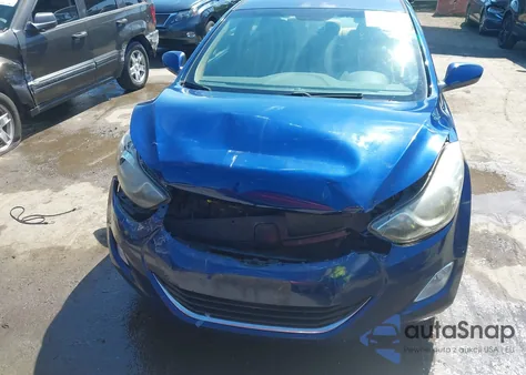 2013 Hyundai Elantra Gls из США, поврежденный, VIN KMHDH4AE1DU488719